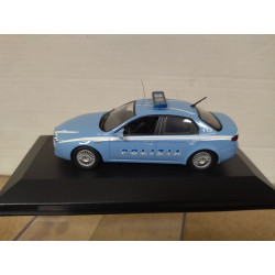 ALFA ROMEO 159 2006 POLIZIA/POLICE 1:43 M4 BOX NO ORIGINAL