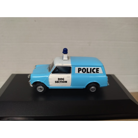 MORRIS MINI VAN POLICE DOG SECTION 1:43 OXFORD BOX NO ORIGINAL