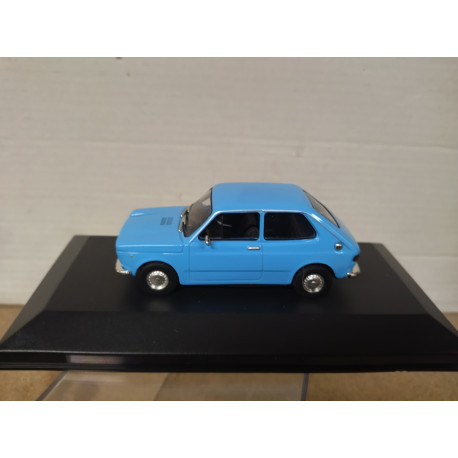 SEAT 127 1972 AZUL 1:43 ALTAYA IXO BOX NO ORIGINAL