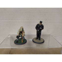 GER 121 OBERSCHUTZE 162 + GEFREITER WW 2 1:32 ATLAS FIGURES PLOMO