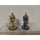 GER 101 AFRIKAKORPS 1941 + LT KOCH EBEN EMAEL 1940 WW 2 1:32 ATLAS FIGURES PLOMO