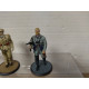 GER 101 AFRIKAKORPS 1941 + LT KOCH EBEN EMAEL 1940 WW 2 1:32 ATLAS FIGURES PLOMO
