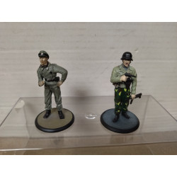 GER 143 LEUTNANT 1944 + HAUPTMANN 1944 WW 2 1:32 ATLAS FIGURES PLOMO