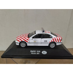 BMW E39 528 2001 POLICE TAIWAN 1:43 DeAGOSTINI BOX NO ORIGINAL