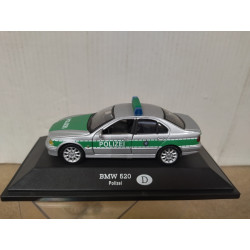 BMW E39 520 POLIZEI/POLICE GERMANY 1:43 DeAGOSTINI BOX NO ORIGINAL