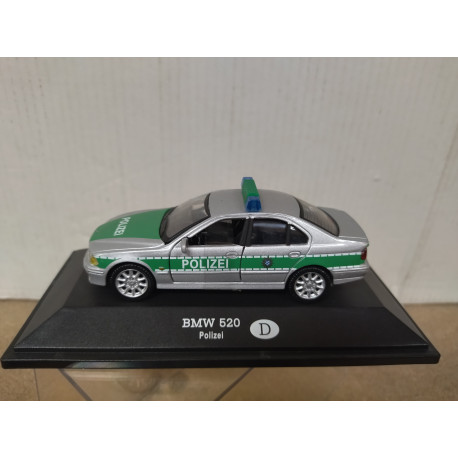 BMW E39 520 POLIZEI/POLICE GERMANY 1:43 DeAGOSTINI BOX NO ORIGINAL
