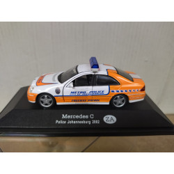 MERCEDES-BENZ W202 CLASE C 2002 JOHANNESBURG 1:43 DeAGOSTINI BOX NO ORIGINAL