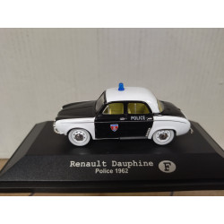RENAULT DAUPHINE 1962 POLICE 1:43 DeAGOSTINI RETRO BOX NO ORIGINAL