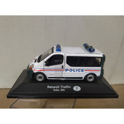 RENAULT TRAFFIC 2003 POLICE 1:43 DeAGOSTINI BOX NO ORIGINAL