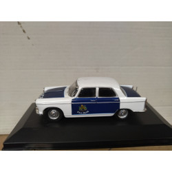 PEUGEOT 404 1965 POLICE BSA SOUTH AFRICA 1:43 DeAGOSTINI IXO DEFECT/BOX NO ORIGINAL