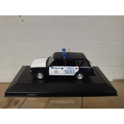 VAZ-2104/LADA NOVA 1300 BREAK BELARUS POLICE 124) 1:43 ALTAYA IXO BOX NO ORIGINAL