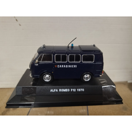 ALFA ROMEO F12 1970 CARABINIERI 1:43 DeAGOSTINI BOX NO ORIGINAL