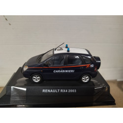 RENAULT SCENIC RX4 2003 CARABINIERI 1:43 DeAGOSTINI BOX NO ORIGINAL