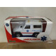 MERCEDES-BENZ CLASE G (NO LICENCIA) AMBULANCIA BLANCA 061 1:43 ATOSA