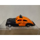 TAXI METRO CAB ORANGE/BLACK 1:43 AMERICAN DIMESTORE PLASTIC TOY