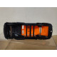 TAXI METRO CAB ORANGE/BLACK 1:43 AMERICAN DIMESTORE PLASTIC TOY