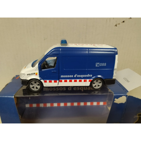 FURGONETA VAN POLICE MOSSOS D´ESQUADRA PLAYJOCS