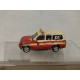 MITSUBISHI PAJERO D-1 FIRE BOMBEROS REPINTADO/DESGUACE 1:72 JOY CITY NO BOX