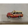 MITSUBISHI PAJERO D-1 FIRE BOMBEROS REPINTADO/DESGUACE 1:72 JOY CITY NO BOX