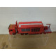 US AMERICAN FIRE FD NY TRAILER REPINTADO/DESGUACE 1:87 H0 CITY NO BOX