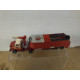 US AMERICAN FIRE FD NY TRAILER REPINTADO/DESGUACE apx 1:64 GUISVAL NO BOX