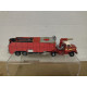 US AMERICAN FIRE FD NY TRAILER REPINTADO/DESGUACE apx 1:64 GUISVAL NO BOX