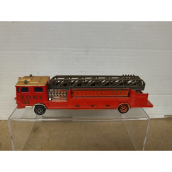 US AMERICAN FIRE FD NY REPINTADO/DESGUACE apx 1:64 MAJORETTE NO BOX
