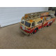 US AMERICAN FIRE FD LADDER 113 NY REPINTADO/DESGUACE apx 1:64 NO BOX