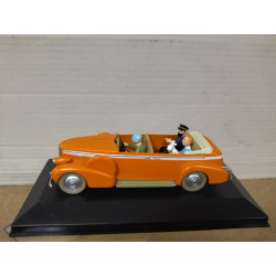 CADILLAC FLEETWOOD TINTIN AU TIBET 1:43 ATLAS IXO DEFECTUOSO/BOX NO ORIGINAL