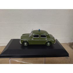 FIAT 1100-103 1954 CARABINIERI 1:43 DeAGOSTINI BOX NO ORIGINAL