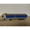 MERCEDES-BENZ ACTROS GRIS/AZUL TRUCK + TRAILER 1:87 H0 ITALERI NO BOX/SUCIO