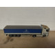 MERCEDES-BENZ ACTROS GRIS/AZUL TRUCK + TRAILER 1:87 H0 ITALERI NO BOX/SUCIO