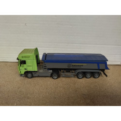 DAF XF 95 ITALCEMENTI TRUCK + TRAILER 1:87 H0 ITALERI NO BOX/SUCIO