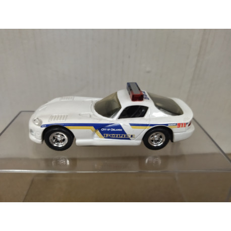 DODGE VIPER GT-S POLICE CITY OF ORLANDO apx 1:55 RACING CHAMPIONS NO BOX