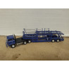 MITSUBISHI FUSO BLUE TRUCK CAR CARRIER/PORTACOCHES 1:64 D-D MODELS
