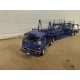 MITSUBISHI FUSO BLUE TRUCK CAR CARRIER/PORTACOCHES 1:64 D-D MODELS