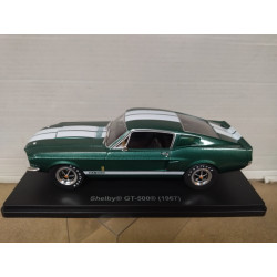 SHELBY GT-500 1967 GREEN/WHITE (MUSTANG) 1:24 ALTAYA IXO
