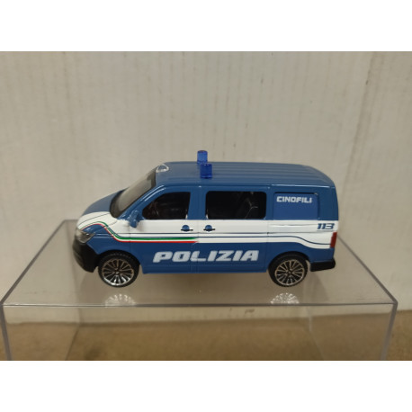 VOLKSWAGEN T6 2020 POLIZIA/POLICE 1:43 BBURAGO NO BOX