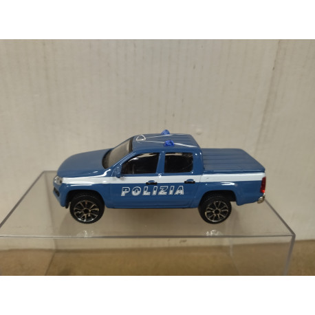 VOLKSWAGEN AMAROK POLIZIA/POLICE 1:43 BBURAGO NO BOX