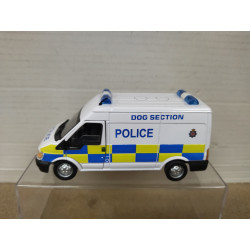 FORD TRANSIT 2000 DOG SECTION POLICE UK 1:43 FABBRI NO BOX