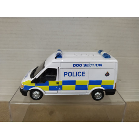 FORD TRANSIT 2000 DOG SECTION POLICE UK 1:43 FABBRI NO BOX