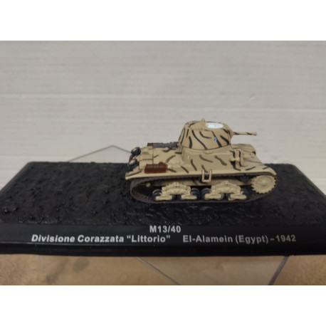 M13/40 1942 DIVISIONE CORAZZATA LITTORIO EL-ALAMEIN ITALY WW 2 1:72 ALTAYA IXO