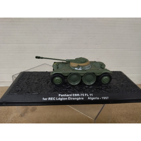 PANHARD EBR-75 FL11 1957 ALGERIA 1er REC LEGION ETRANGERE 1:72 ALTAYA IXO