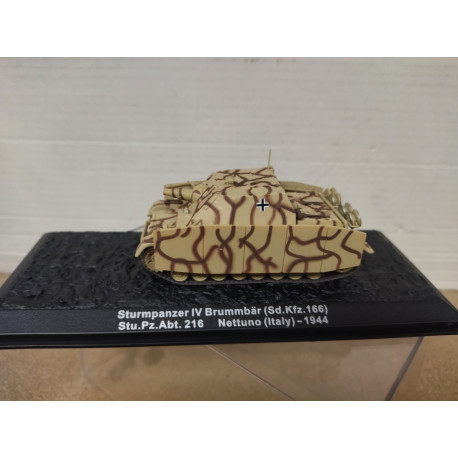 Sd.kfz.166 STURMPANZER IV BRUMMBAR 1944 GERMANY WW 2 1:72 ALTAYA IXO