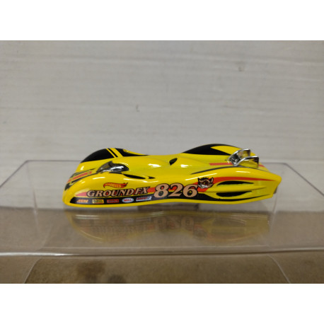 SALT FLAT RACERS YELLOW 1:64 HOT WHEELS NO BOX