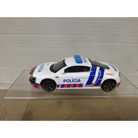 AUDI R8 POLICIA PORTUGAL 1:43 BBURAGO NO BOX
