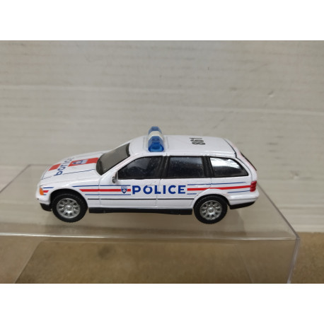 BMW E36 3-SERIES TOURING POLICE NATIONALE FRANCE 1:43 HONGWELL NO BOX