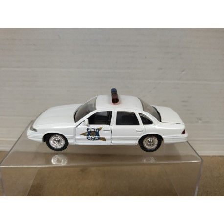 FORD CROWN VICTORIA 1996 INDIANA STATE POLICE USA 1:43 ROAD CHAMPS NO BOX