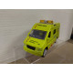 FURGONETA/VAN AMBULANCIA EMERGENCIES MEDIQUES 112 PLAYJOCS NO BOX TOY