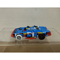 SPEED BUMP BLUE ART CARS 1:64 HOT WHEELS NO BOX